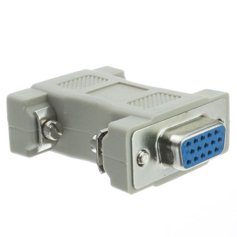 Molded Vga Adapter Db Male To Hd Vga Female