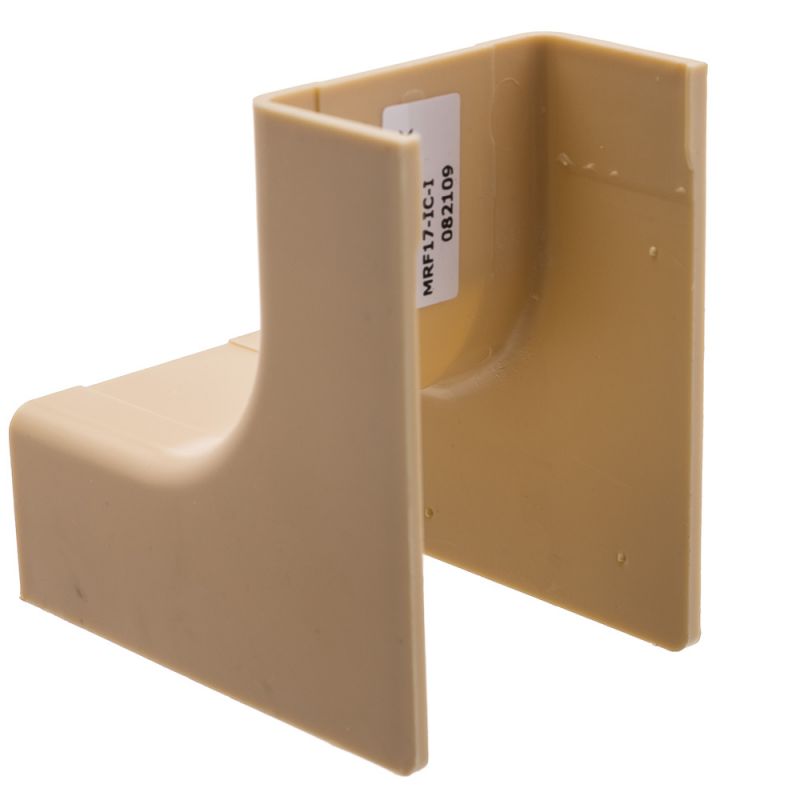 1.75 In Surface Mount Cable Raceway, Inside Corner, Ivory