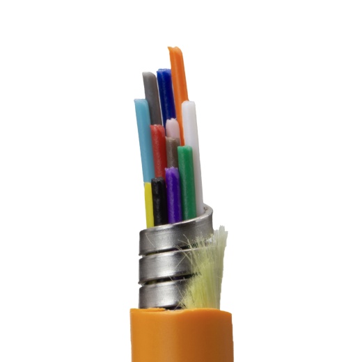 Armored OM1 Corning Optical Fiber Cable
