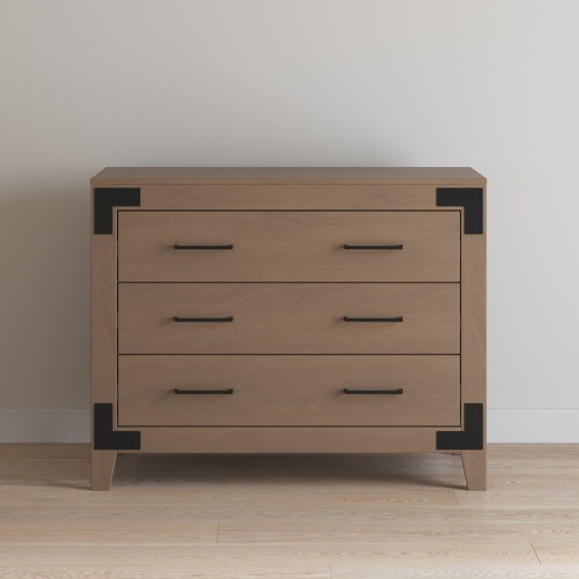 Lucas Dresser - Rustic Nursery Dresser with Modern Farmhouse Feel