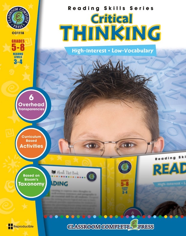 Classroom Complete Regular Education Book: Critical Thinking, Grades - 5, 6, 7, 8