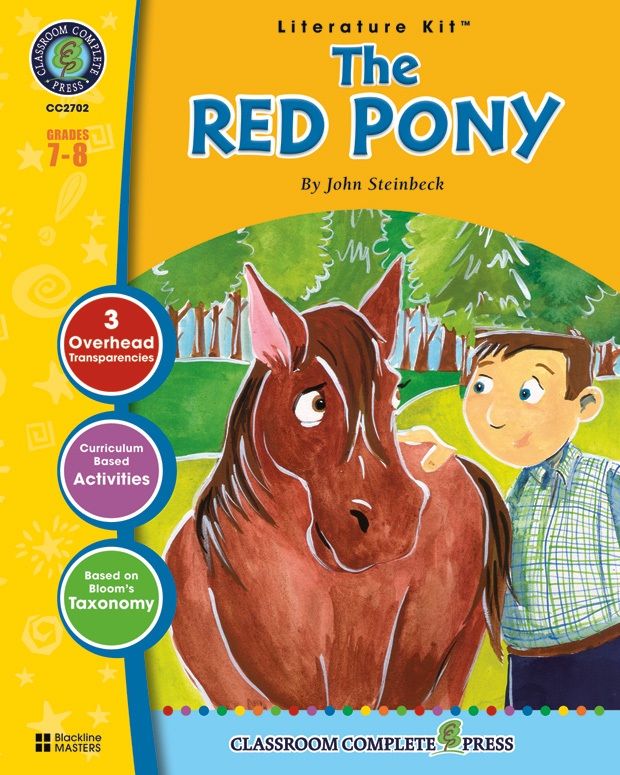 Classroom Complete Regular Education Literature Kit: the Red Pony, Grades - 7, 8