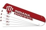 New Ncaa Indiana Hoosiers 52" Ceiling Fan Blade Set