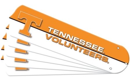 New Ncaa Tennessee Volunteers Vols 52" Ceiling Fan Blade Set