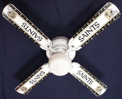 New Nfl New Orleans Saints Football Ceiling Fan 42"