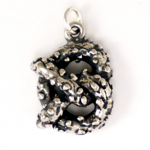 Charmworks Sterling Silver Pretzel Charm