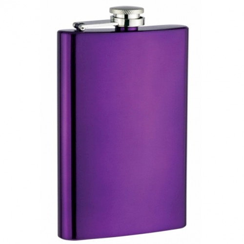 8Oz Flask, Electric Purple