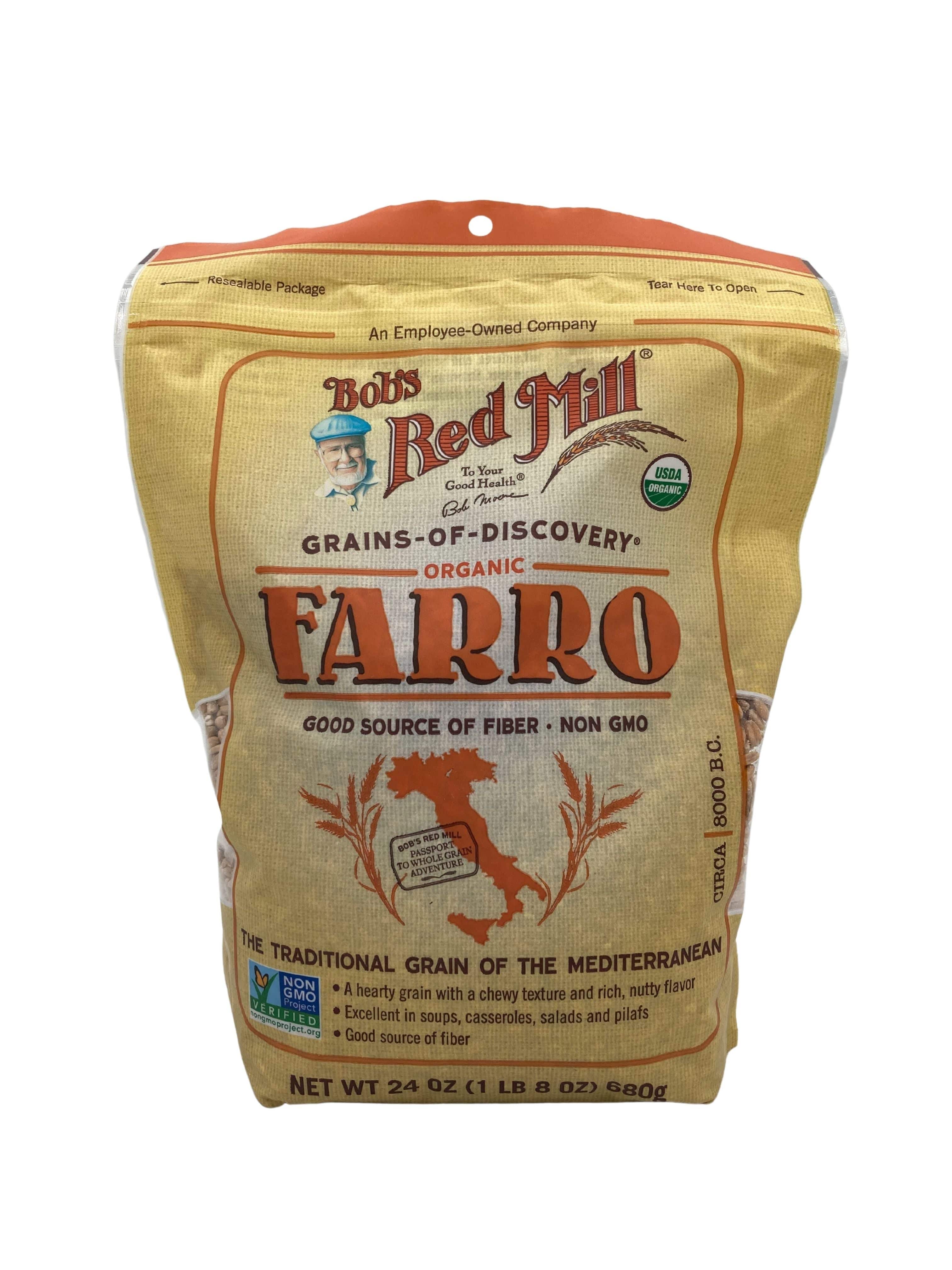 Farro Grain, Organic, Bob's Red Mill 24 Oz
