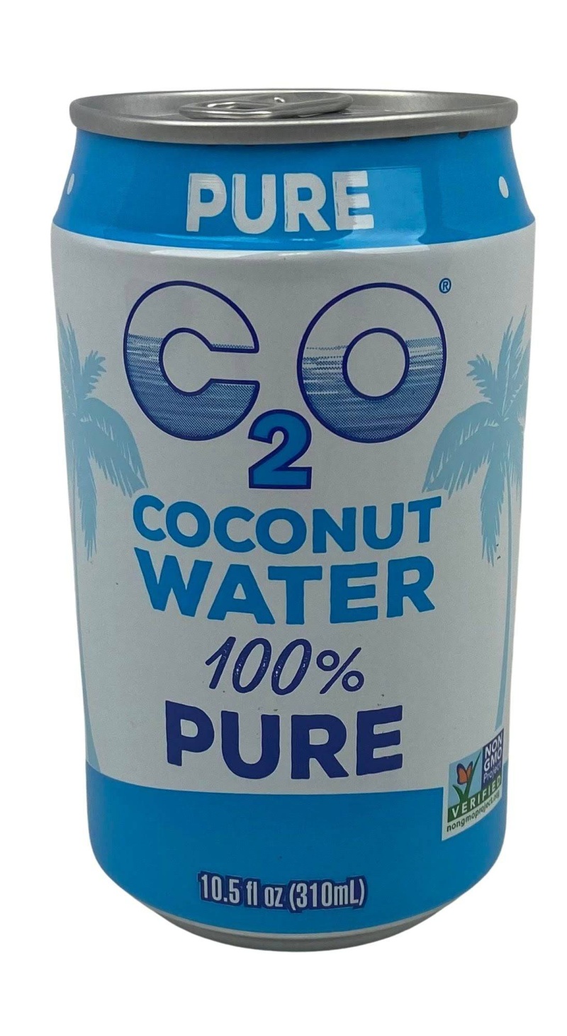 C2o Coconut Water 100% Pure (8 Can Pack)