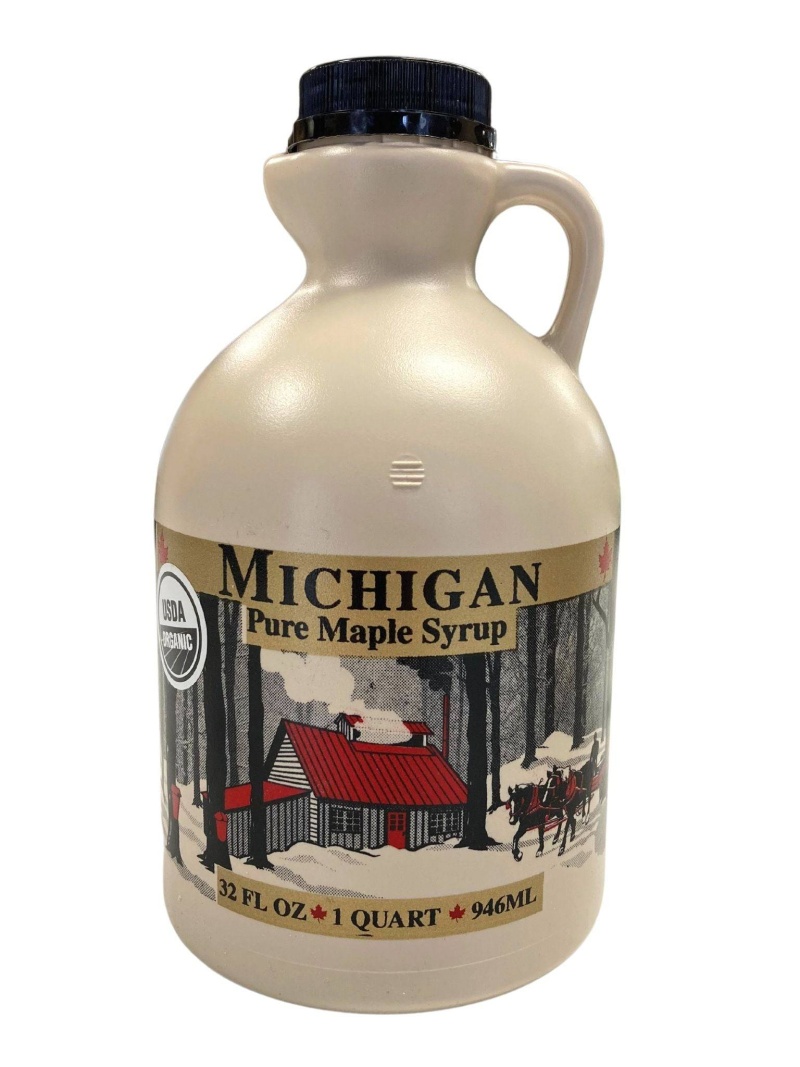 Organic Maple Syrup, Grade a