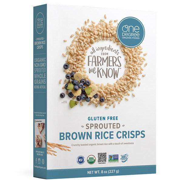Organic Sprouted Brown Rice Crisps - 8 Oz