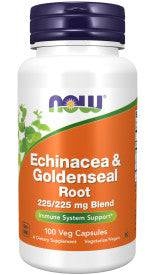 Echinacea And Goldenseal Root 225/225Mg Blend - 100 Vcaps
