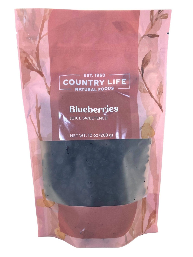 Blueberries, Juice Sweetened