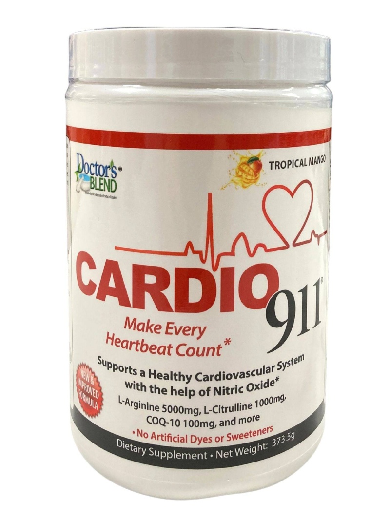 Cardio 911 Dietary Supplement Drink Mix