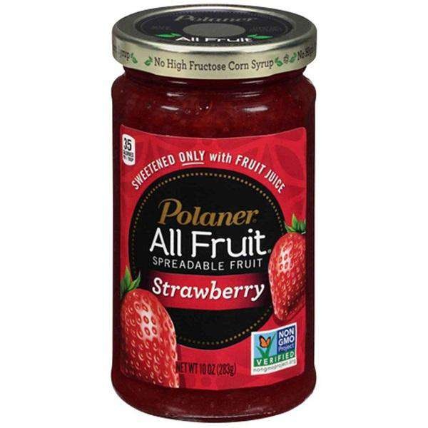 Strawberry, All Fruit Spread, Polaner - 15.25 Oz