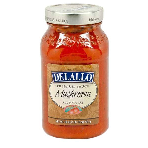 Spaghetti Sauce, Mushroom (Delallo) - 24 Oz