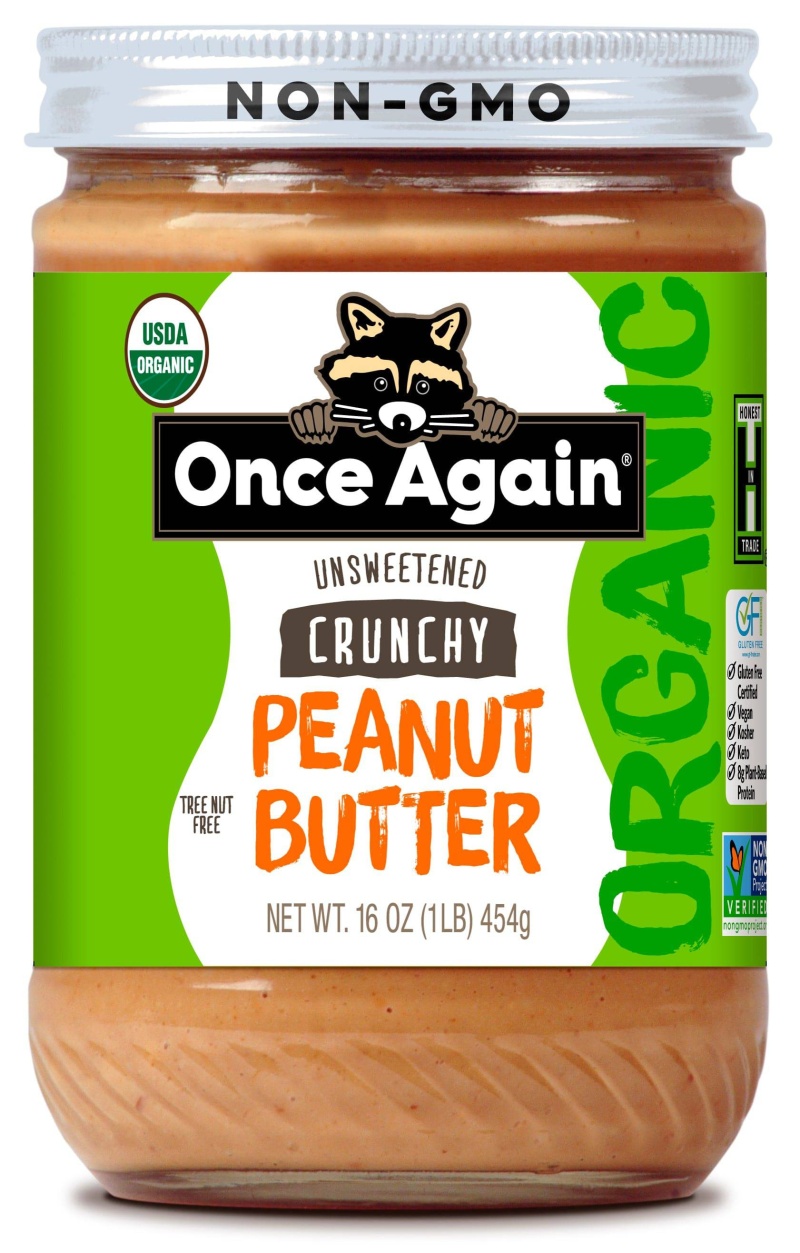 Peanut Butter, Crunchy, Organic
