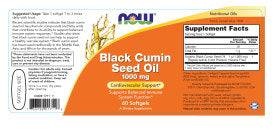 Black Cumin Seed Oil 1,000Mg 60 Count