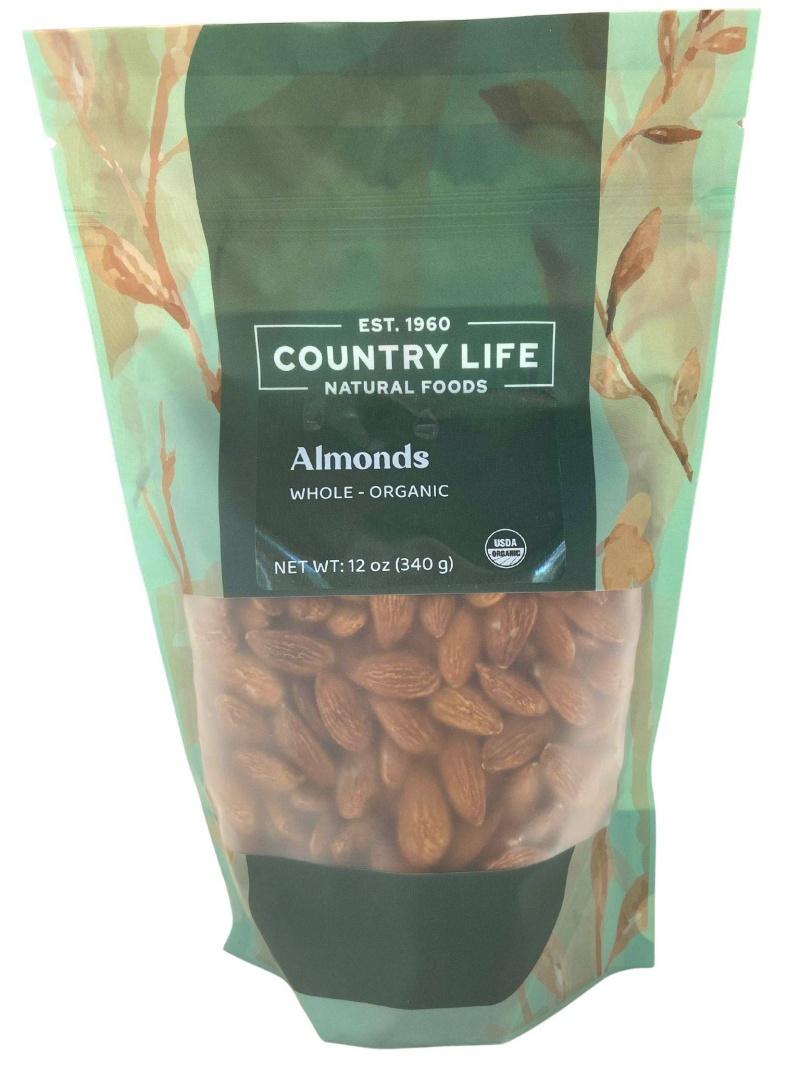 Almonds, Whole, Organic