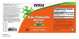Saw Palmetto Berries 100 Count