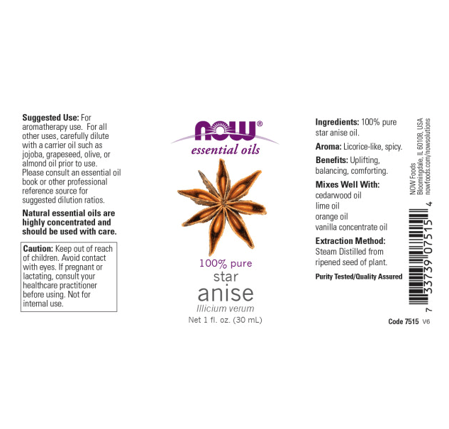 Star Anise Essential Oil - 1 Fl Oz
