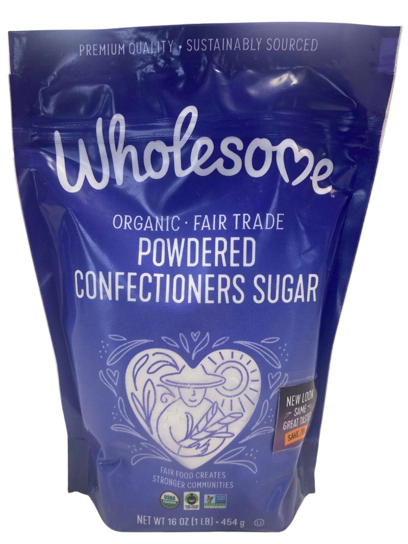 Sugar, Powdered Confectioners, Organic - 16 Oz