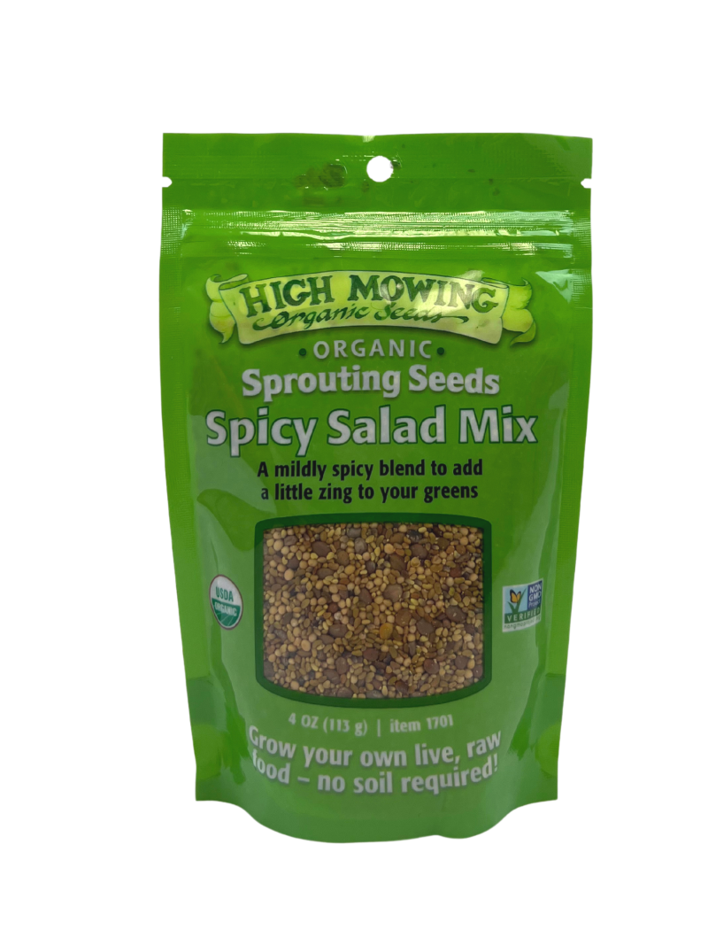 Sprouting Seeds, Organic, High Mowing