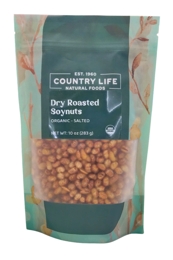 Soynuts, Dry Roasted, Organic, Low Salt 5 Lb