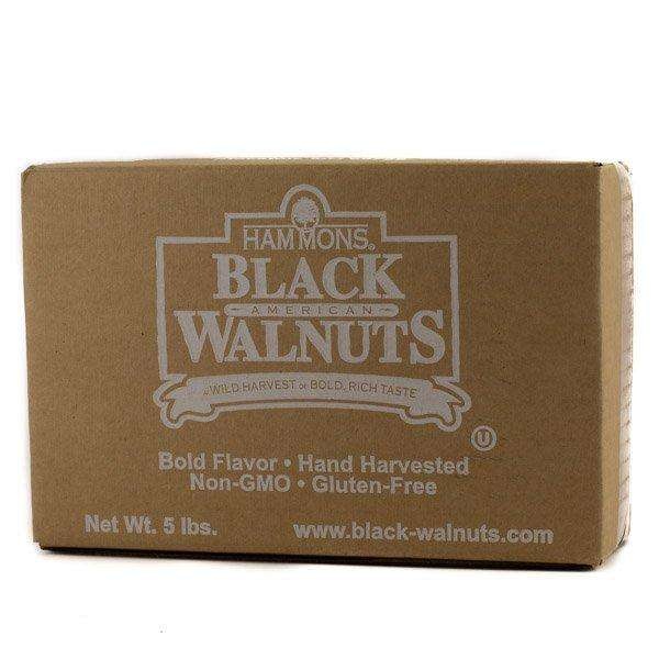 Walnuts, Black Fancy, Large Pieces - 5 Lb
