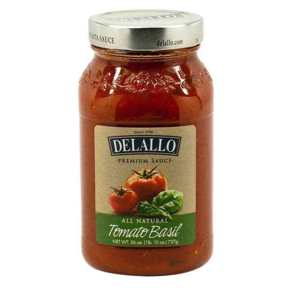 Spaghetti Sauce, Tomato Basil (Delallo) - 24 Oz