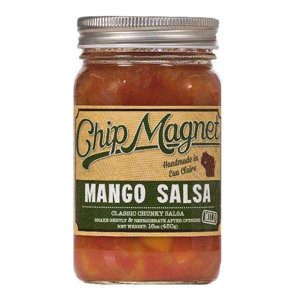 Chip Magnet Salsa, Mango (Mild, Vinegar Free) - 16 Oz