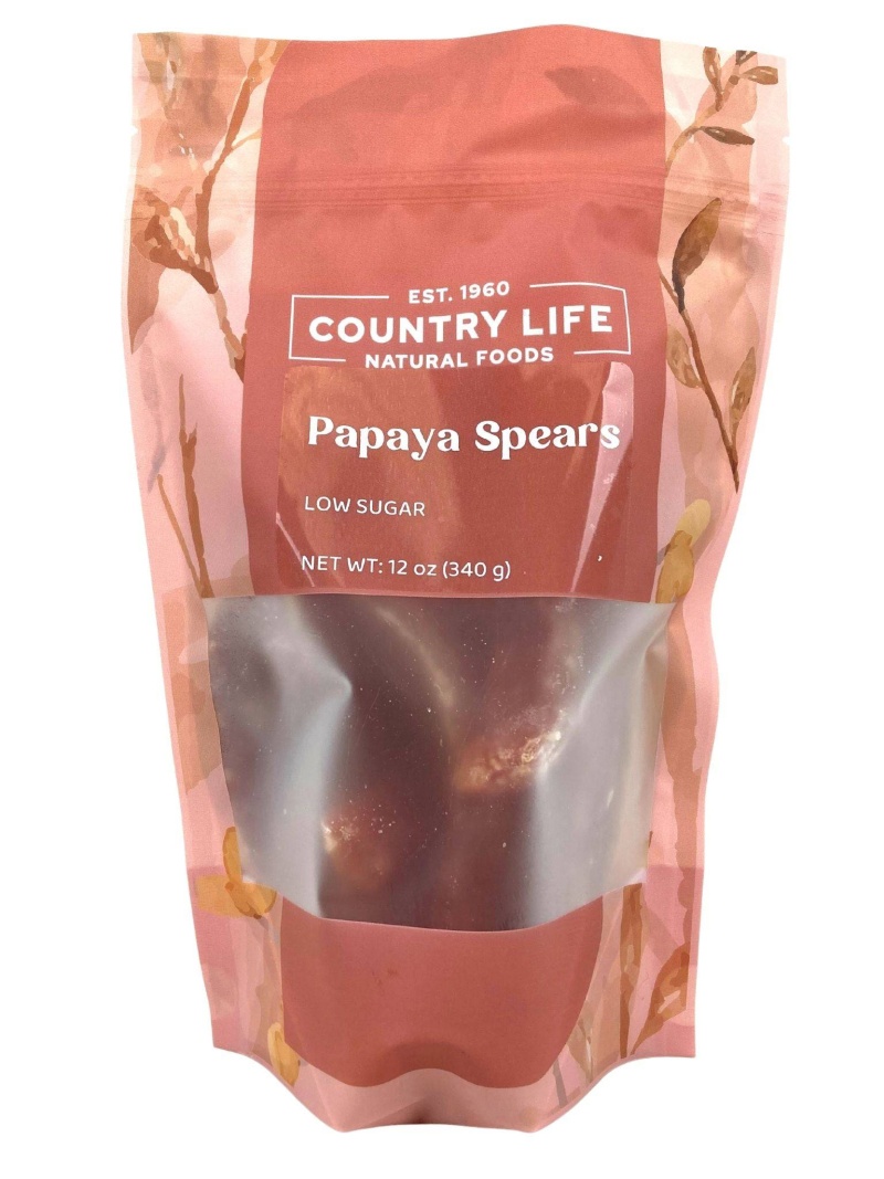 Papaya Spears, Low Sugar