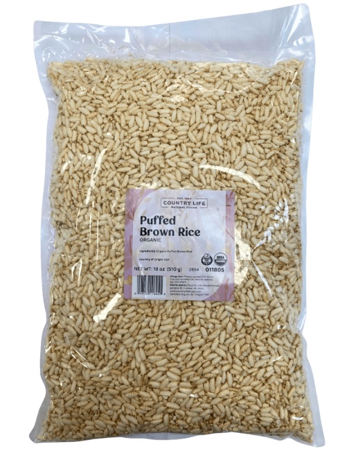 Organic Puffed Brown Rice