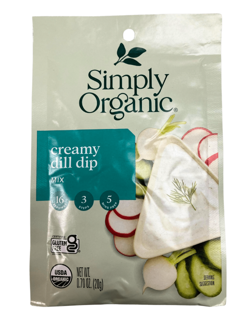 Creamy Dill Dip Mix - Frontier - 0.7 Oz