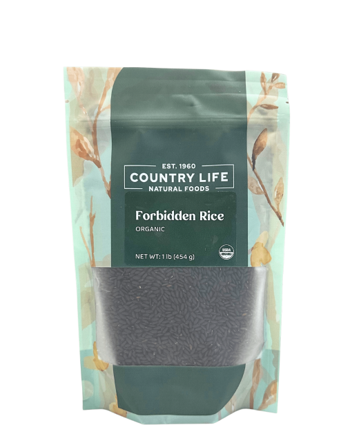 Organic Forbidden Black Rice - Buy Online from Mountain High Organics