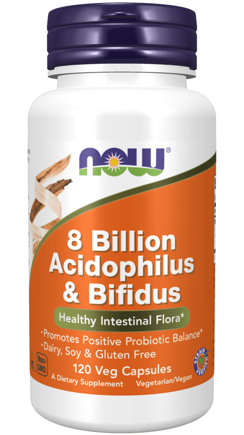 Acidophilus & Bifidus 8 Billion - 120 Vcaps