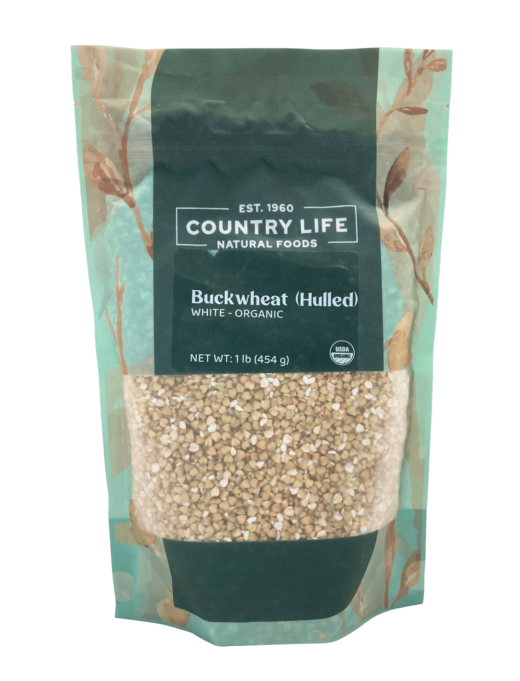 Buy Organic Buckwheat Online - White, Hulled, Non-GMO, Vegan