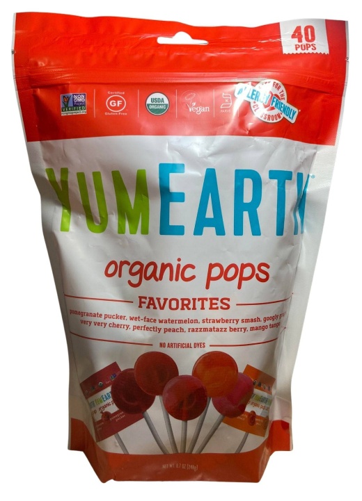 YumEarth Pops, Organic - Deliciously Healthy Lollipops