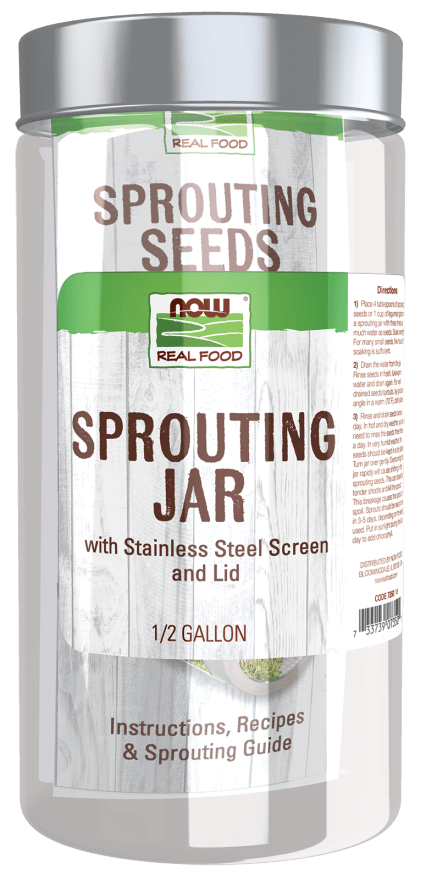 1/2 Gallon Sprouting Jar by Now