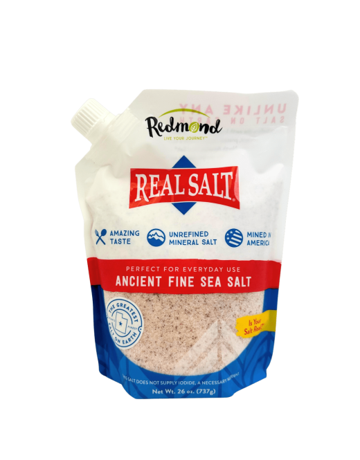 Real Salt, Fine Ground - 100% Natural and Unrefined