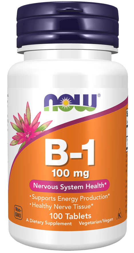 NOW B-1 100Mg - 100 Tablets