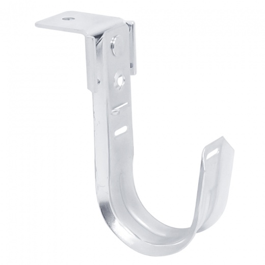 Wavenet – 2" J-Hook Wall Ceiling Mount Route with Fix Clip for Cat6 Cat5e Optic Network Data Cable Wire Management - 25 Pack