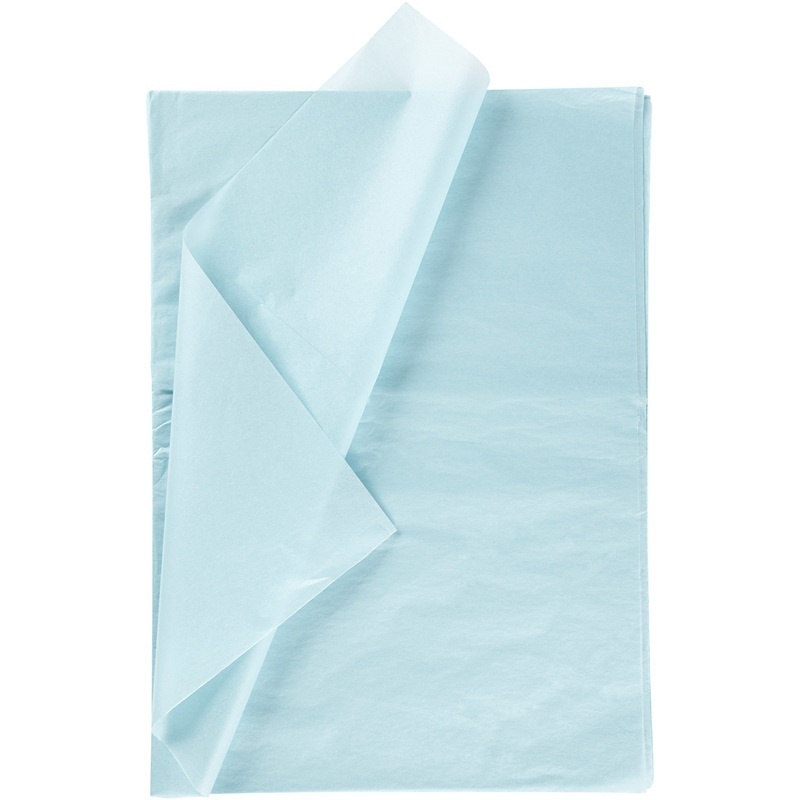 Creativ Company Tissue Paper, Light Blue, 50x70 Cm, 14 G, 10 Sheet, 1 Pack