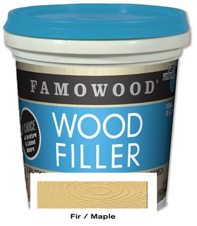 Famowood Latex Wood Filler 24 Oz. Fir/Maple 12/Case c