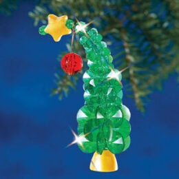 Beadery Holiday Ornament Kit Lil Sunburst Tree