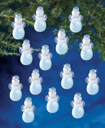 Beadery Holiday Ornament Kit Teardrop Angels