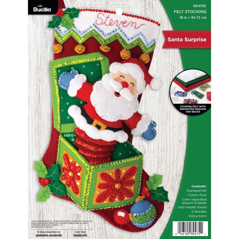 Bucilla ® Seasonal - Felt - Stocking Kits - Penguins at Play