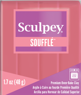 Sculpey Souffle Guava 1.7 Ounce Su