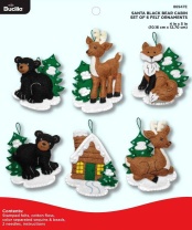 Bucilla ® Seasonal - Felt - Ornament Kits - Hoppy Holidays 89468E –  Creative Wholesale