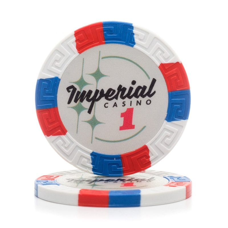 Imperial Casino 13.5G Poker Chips (25/Pkg)